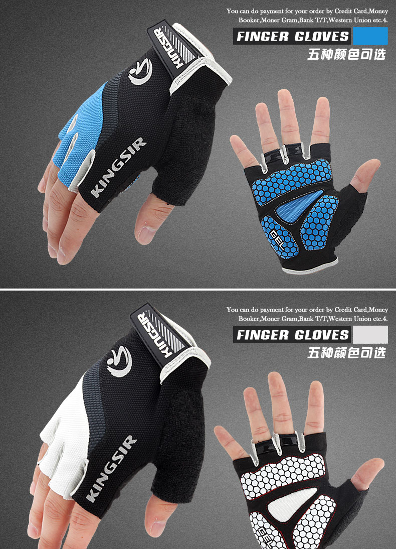 Gants de cycliste mixte KINGSIR - Ref 2238317 Image 27