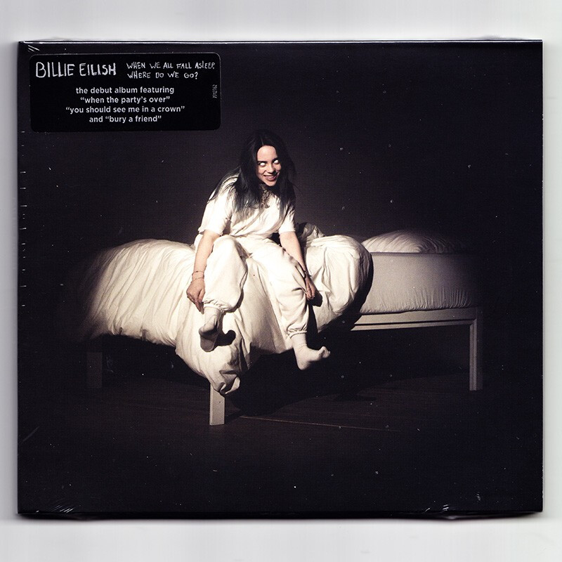 現貨正版 碧梨專輯 Billie Eilish When we all fall asleep CD 唱片 專輯 cd【善智】