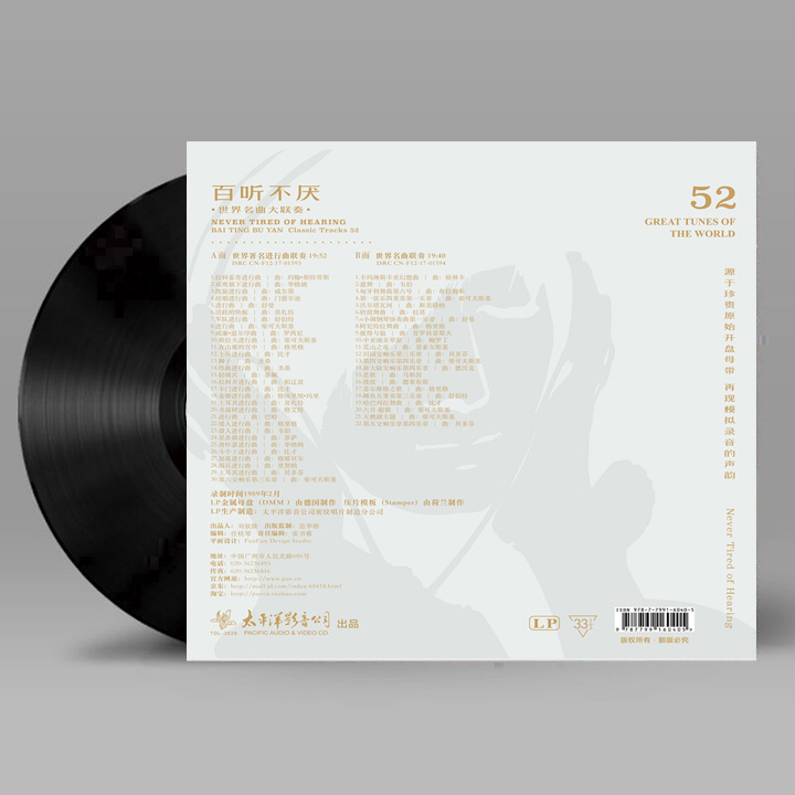 Hàng trăm người nghe chính hãng Buổi hòa nhạc âm nhạc nổi tiếng thế giới LP vinyl Record Gramophone Đĩa chuyên dụng Đĩa 12 inch - Máy hát 	đầu đĩa than liên xô	