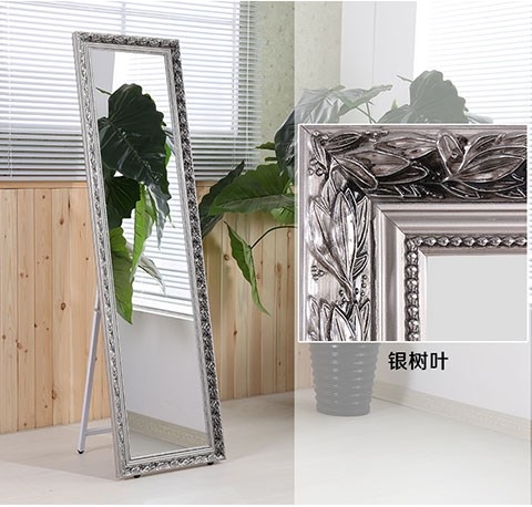Điện thoại di động hạ cánh đa năng phòng khách gương toàn thân kiểu gương với nữ sinh đơn giản bật đỏ 20 - Gương gương trang trí phòng ngủ