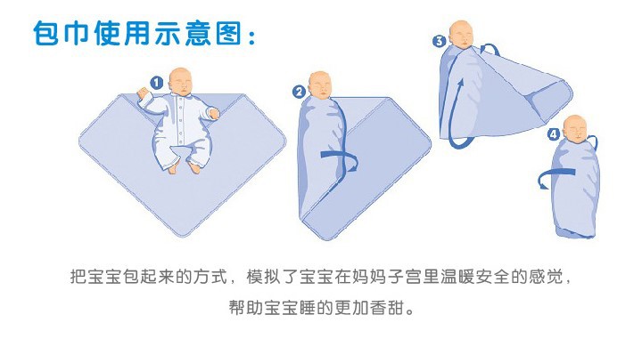 Khăn bông sơ sinh nam nữ mùa xuân và mùa thu mỏng túi nhỏ đơn mùa hè sơ sinh ôm chăn trẻ em - Túi ngủ / Mat / Gối / Ded stuff đồ cho bé sơ sinh