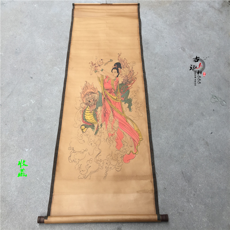 Antiquity Antiquities Ancient Paintings Ancient Paintings Character Calligraphy Character Drawing Office Decoration Painting Uniley