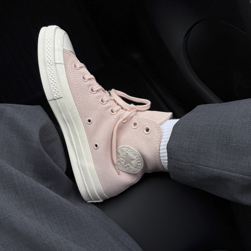 Authentic Converse 1970S Pink Suede Leather High-Top Canvas Shoes A07901C Authentic Converse 1970S Pink Suede Leather High-Top Canvas Shoes A07901C