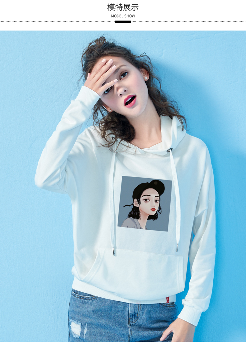 Sweatshirt femme - Ref 3215100 Image 12