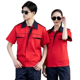 Летний антистатический комбинезон подходит для мужчин и женщин, короткий рукав, делается под заказ