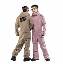 19-20 Canada DreamOnepiece white fashion waterproof warm one-piece ski suit couple multicolor