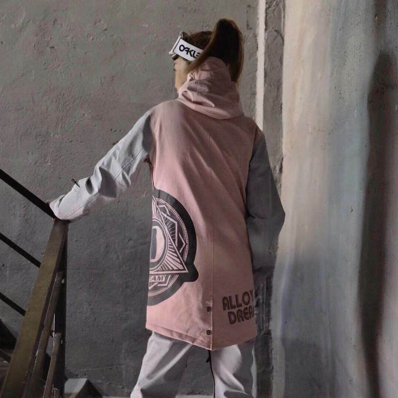 20-21 alloy dream new coattail ski suit with male and female ski suit windproof, waterproof and breathable couple