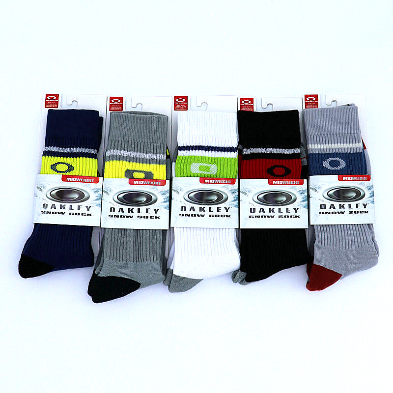 oakley Oakley ski socks thickened towel bottom ski socks male and female high cylinder warm socks breathable speed