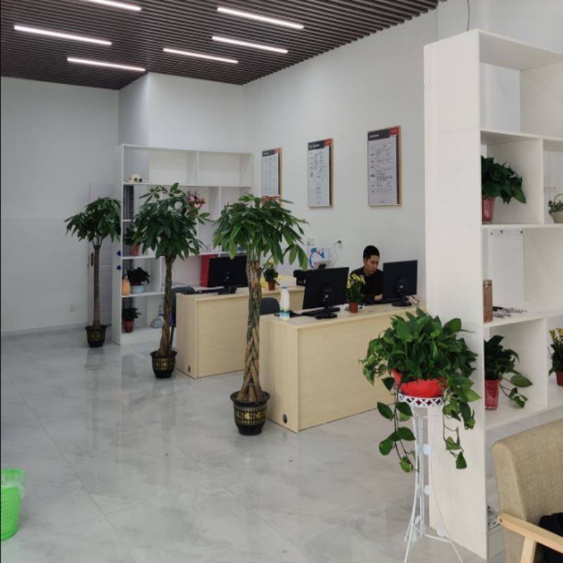 Telephone Sales Reception Desk Factory Station Table Electronic Factory Computer Desk Sales Desk Staff Office Desk & Chairs