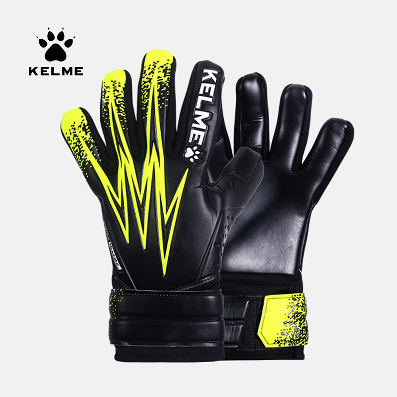Футбольные вратарские перчатки KELME Kelme износостойкие вратарские перчатки для взрослых, нескользящие перчатки для детей и учащихся начальной школы Изображение 1