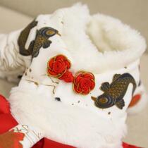 Pet puppies young cat Ying Short blue kitty Winter New Year Christmas clothes Clothing Rabbit anti-fall Mao winter warmth