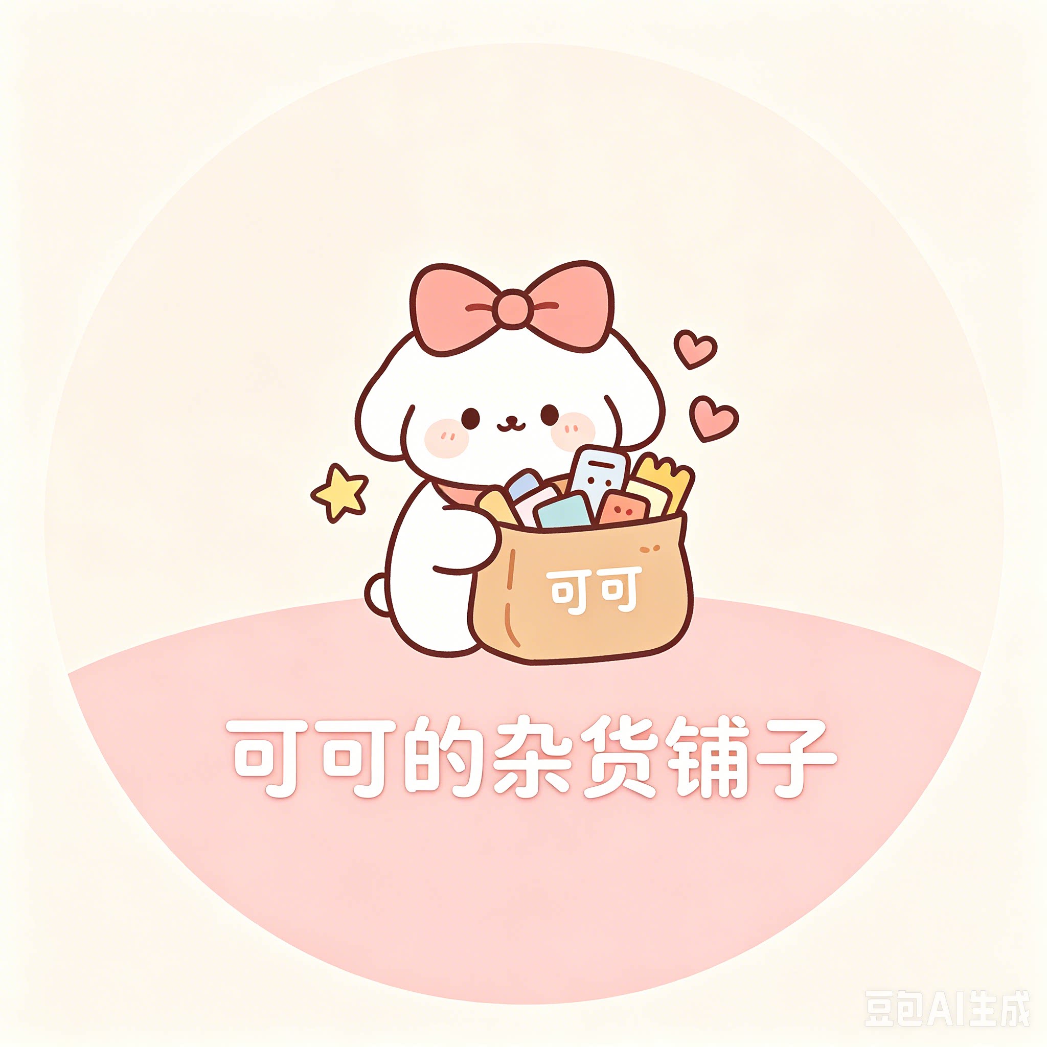 可可的杂货铺子的LOGO