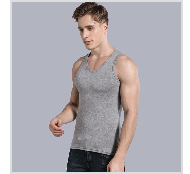 Áo vest nam, thủy triều mùa hè, mặc bóng rổ, cá tính hoang dã, mặc vest thấm mồ hôi, áo mới, giỏ tập - Lót áo thun 3 lỗ nam