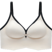 Underwear Womens Summer Thin Beautiful Back Bra 2024 New Hot Style Small Breast Gathering Seamless Sexy Vest Bra