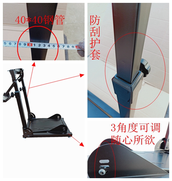 NBL khung trò chơi đua xe gấp mới Logitech g25G27G29t300t500 vô lăng, v.v. - Chỉ đạo trong trò chơi bánh xe bộ chơi game lái xe mô phỏng