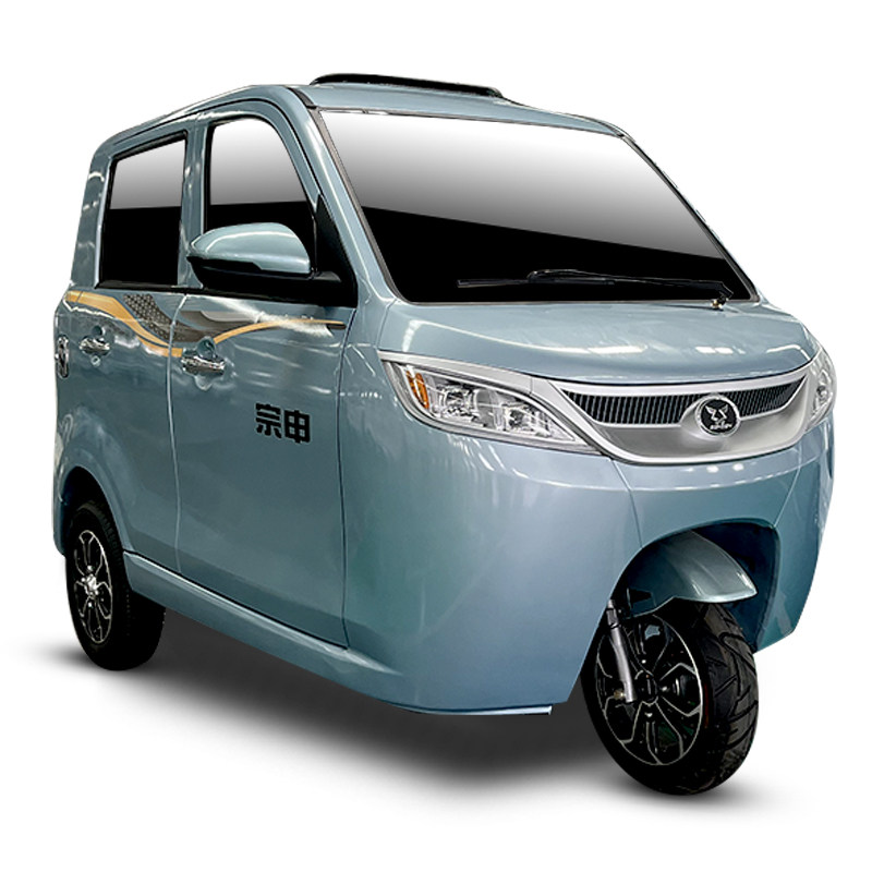 Zongshen Pure Fuel Three-Wheeler, National Standard C2P, Small Pickup Truck, Licensed, Water-Cooled, Electronic Fuel Injection Engine, Fully Enclosed Motorcycle