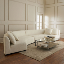 Nordic Light Lavish Arched Semi-circular Sofa Combinations Customised Modern Minima Living Room Hotel Clubhouse On Sale Sofa