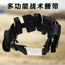 Security armed belt security supplies multifunctional eight-piece set tactical multi-purpose belt oblique outer span outer belt