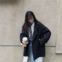 Áo khoác len sang trọng của trường đại học Sen nữ phiên bản Hàn Quốc của người đàn ông nhỏ trong phần dài áo len thanh lịch nhỏ mùa thu đông áo khoác len nữ