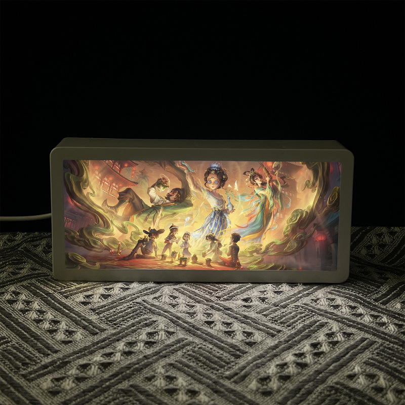 Identity V Small Night Light, Ambient Atmosphere Table Lamp, Girl's Bedroom Desktop Decoration, Light Painting, Birthday Gift for Girls Identity V Small Night Light, Ambient Atmosphere Table Lamp, Girl's Bedroom Desktop Decoration, Light Painting, Birthday Gift for Girls