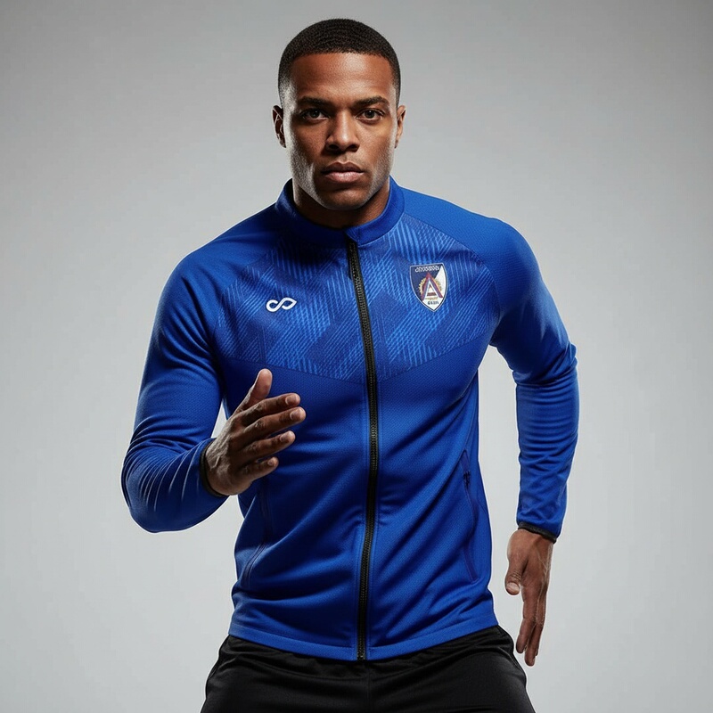 Cikers Autumn and Winter Football Training Clothing Sports Jacket Mingguang Series Basketball Running Stand-Up Collar Cardigan Jacket Cikers Autumn and Winter Football Training Clothing Sports Jacket Mingguang Series Basketball Running Stand-Up Collar Cardigan Jacket