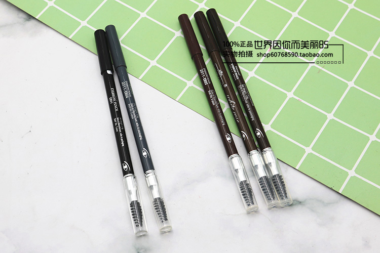 Bút chì kẻ lông mày chính hãng không thấm nước bền, thấm mồ hôi, không đánh dấu, không nở, nghệ sĩ trang điểm dạng bút chì, học sinh có thể cắt gỗ chính hãng - Bút chì lông mày / Bột / Stick bút kẻ chân mày 4d