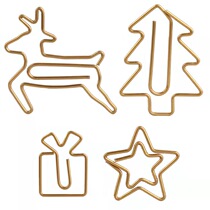 Christmas tree Backpin Needle Creative Needle Pentagon Needle Cartoon Cuttable Backlay Needle Wholesale