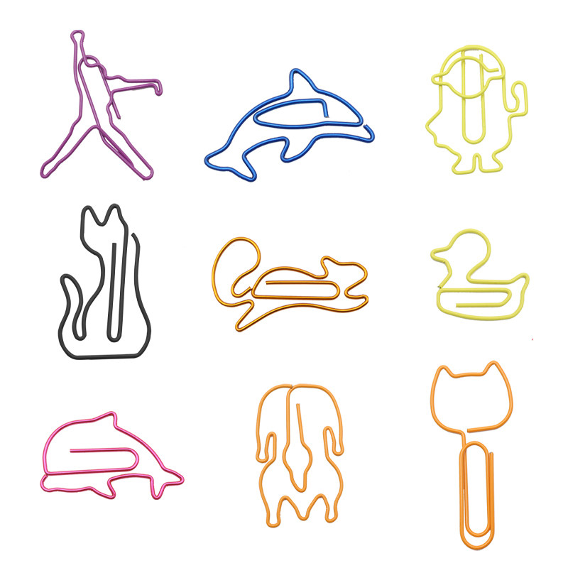 Animal Backleback Needle Creative Creative Crazy Needle Card Needle-Book Signature Needle Metal