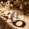 Chunfeng Sihan Literary Retro Hand Jewelry Pure Silver 999 Gourd Baifu Ring Opening Exquisite Index Finger Ring Women's Ring