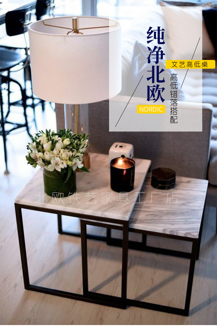 Bên cạnh ghế sofa tối giản cà phê phòng khách bảng góc góc đơn hiện đại bàn cà phê nhỏ đồ nội thất nhỏ ý tưởng đơn giản và thiết thực - Bàn trà bàn trà sofa giá rẻ