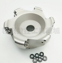 Numerical control face milling round nose R5 knife disc EMR 5R 63 80100125160 diameter RPMT1003 blade