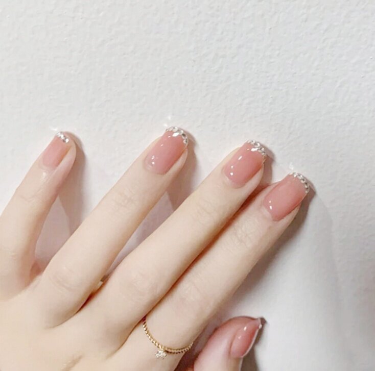 Senior Nail finished women directly pasted self-adhesive nail patch in wind picture