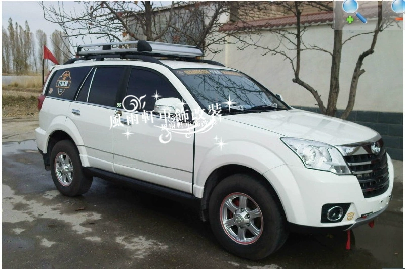 Great Wall Haval h5 giá hành lý Harvard h5 giá nóc h5 hộp hành lý h5 khung giá đỡ giỏ với thanh ngang giá nóc ô tô 7 chỗ