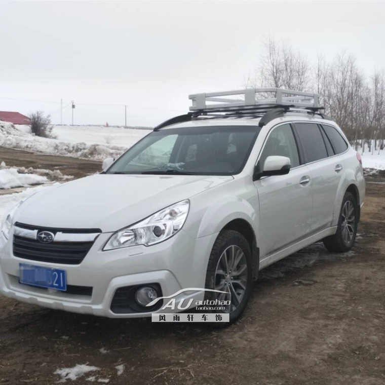 Subaru Outback Giá để hành lý Khung mái ngoài Khung mái ngoài Giá để hành lý phía sau Giá để hành lý có thanh ngang - Roof Rack