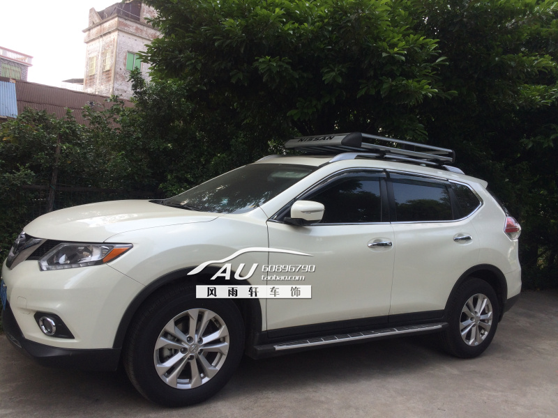Authentic / 14-19 giá đỡ mái xe mới lạ Qijun giỏ hành lý sửa đổi giá nóc với thanh ngang - Roof Rack baga mui xe oto