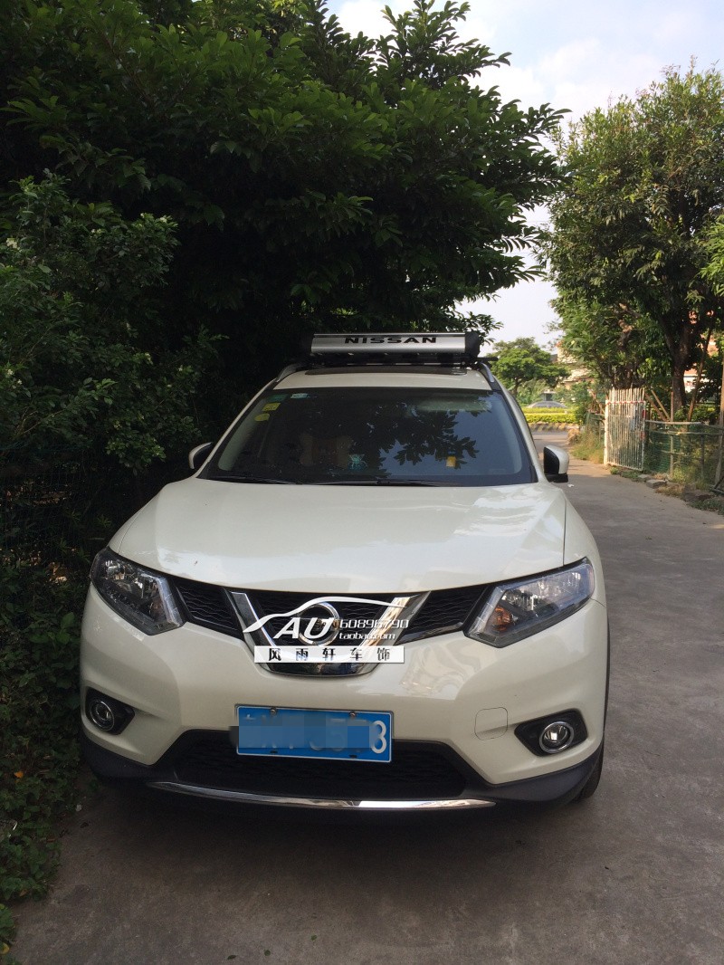 Authentic / 14-19 giá đỡ mái xe mới lạ Qijun giỏ hành lý sửa đổi giá nóc với thanh ngang - Roof Rack baga mui xe oto