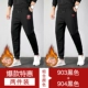 Quần thể thao nam mùa thu đông Quần dài phiên bản Hàn Quốc của xu hướng cộng với quần nhung dày dệt kim mùa đông - Crop Jeans