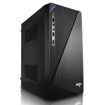 AIGO Patriots Carnival V2 Desktop Small Case Computer Power Suit Double Light Ring Case Heat Dissipation Fan