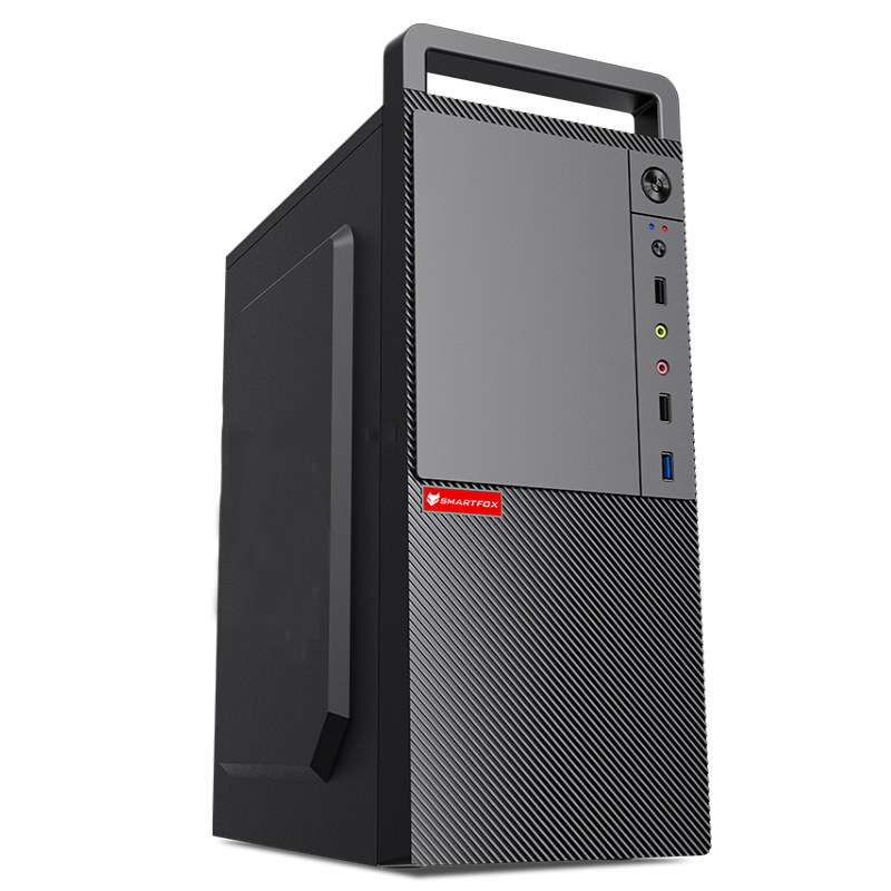 Foxconn 38 degree desktop office business portable small main case old computer upgrade main case support ATX power supply