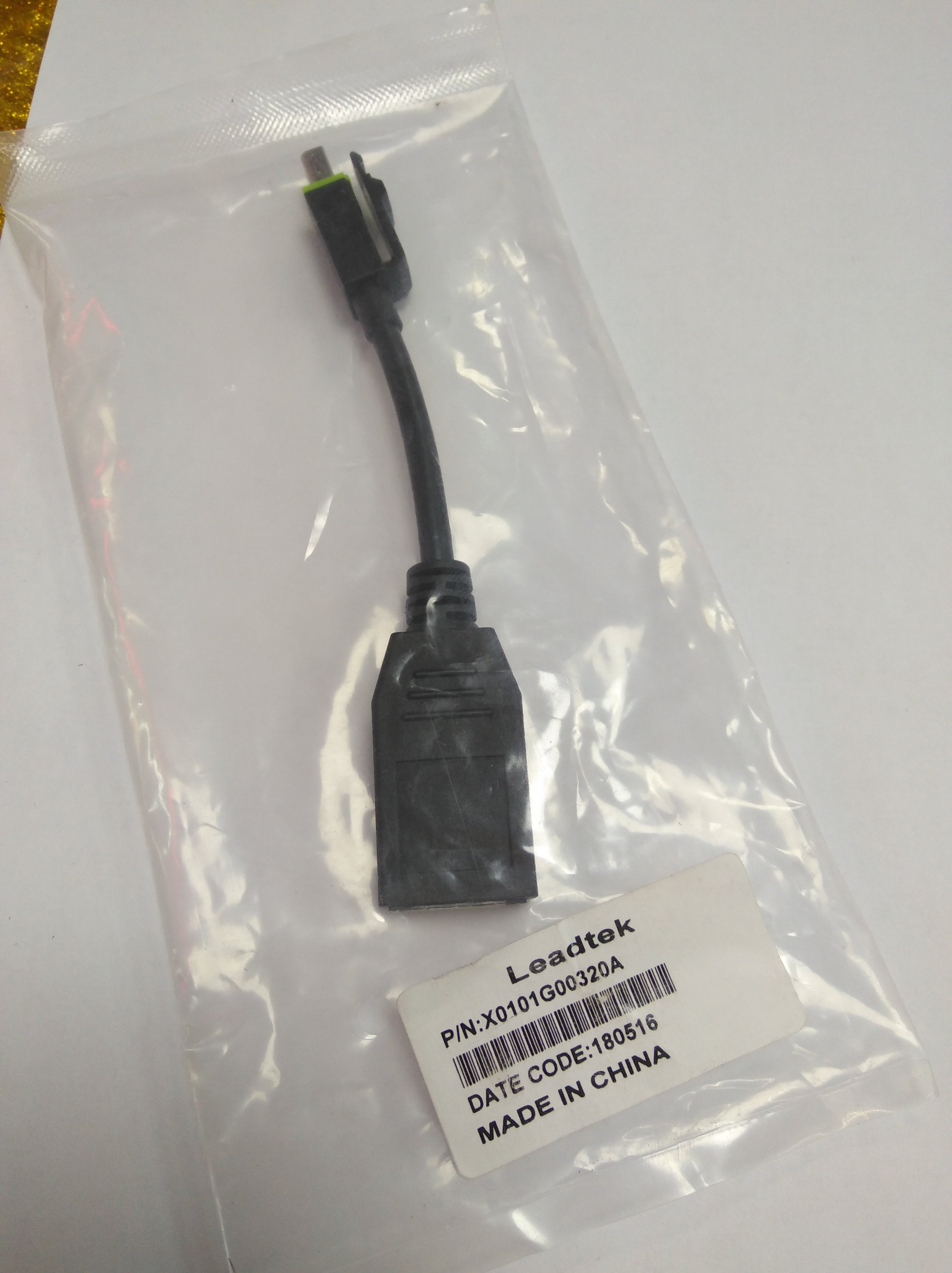 Original MiniDP to DP female adapter cable Leadtek graphics card original adapter cable adapter