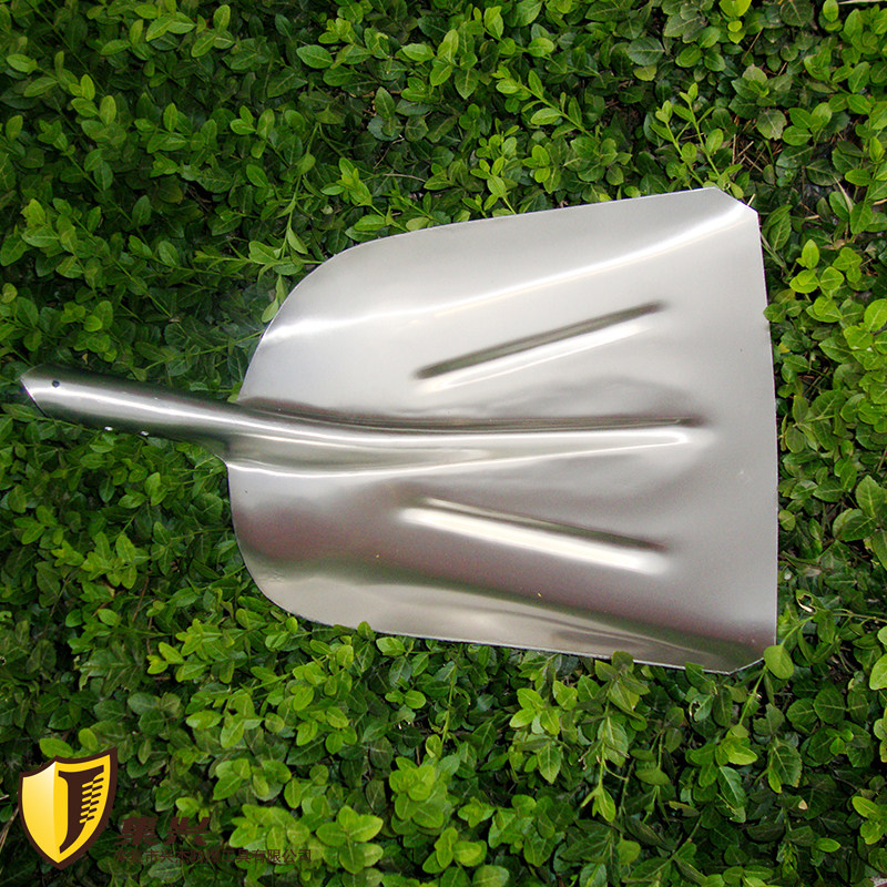 Jixing large aluminum shovel Large coal shovel Snow shovel square shovel head aluminum shovel head flat shovel head 520*280mm
