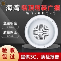 Bay-mounted speaker WY-XD5-5 ceiling-mounted fire broadcasting surface-mounted speaker indoor speaker new