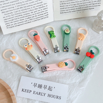Cute Nail Knife Girl Nail Clippers Home Portable Cartoon Adult Single foot nail scissors Meicchia rep.