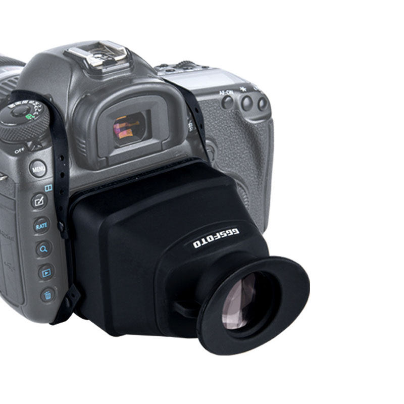 Micro SLR Camera Viewfinder Magnifier 3x Universal 3 inch 3.2 LCD Screen LCD Flip Gear Photo Visor