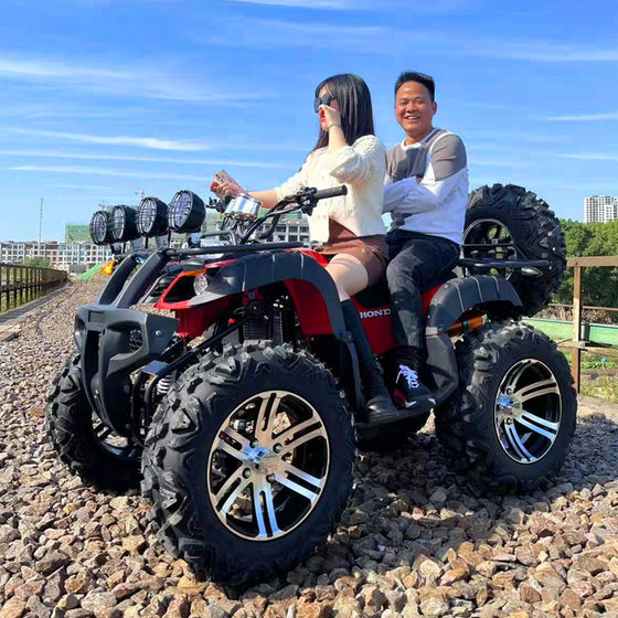 Big and small bull ATV four-wheel off-road mountain motorcycle gasoline electric four-wheel drive all-terrain automatic Zongshen