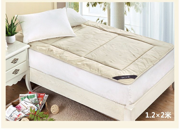 Genuine Bo Yang dệt len ​​tinh khiết nệm 1,5m đôi giường nệm bông vải 1,8 mét nhiệt độ ổn định và độ ẩm - Nệm nệm 1m6