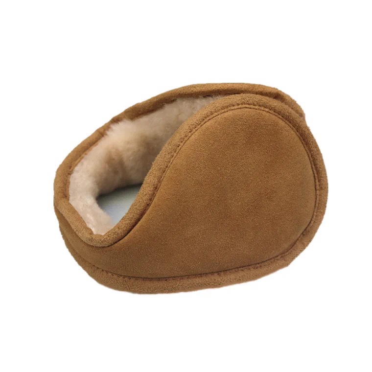 Real wool fur integrated earthen hood male and female same winter chill-proof and warm anti-frost ear warm rear wearing ear bag-Taobao