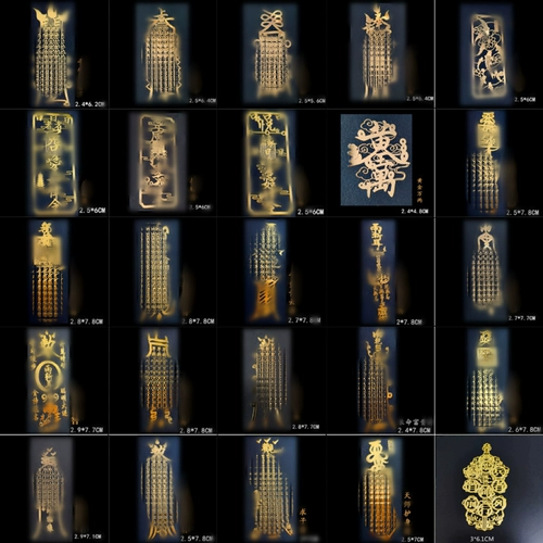 Браслет, металлический самоклеющийся мобильный телефон, наклейка, на удачу