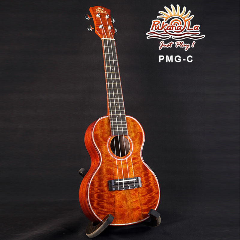 Taiwan imported brand Pukanala Ukulele flame mango wood pure handmade series Ukulele