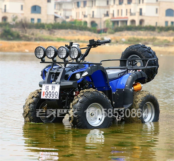 Xe mô tô bốn bánh ATV ATV nhỏ bò off-road xe truyền trục xe đạp leo núi số tự động - Xe đạp quad cào cào mini 50cc